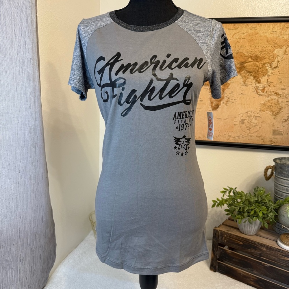American Fighter tee